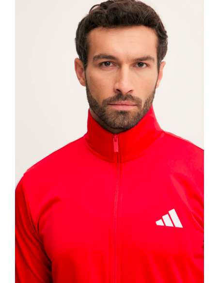 Tuta Uomo Adidas 3 Stripes - Rosso