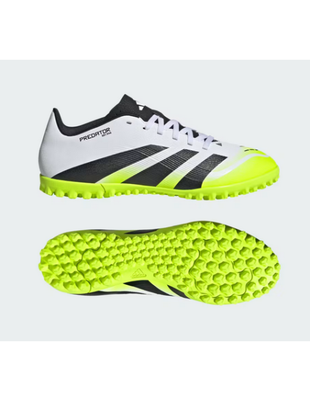 Botas de fútbol Adidas Predator Club TF para hombre - Blanco