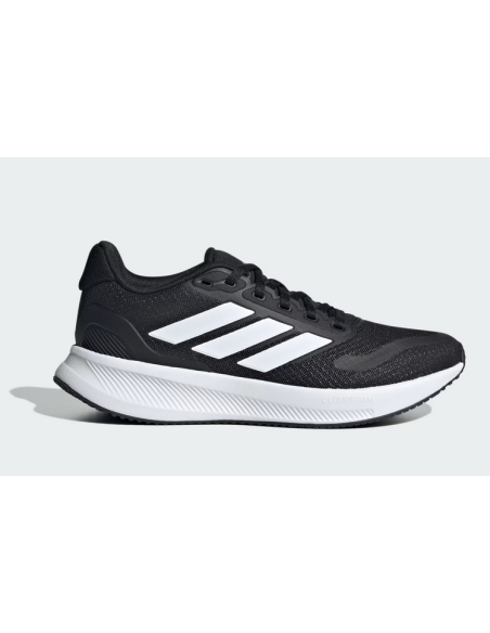Scarpe Ragazzo Running Adidas Runfalcon 5 - Nero/Bianco