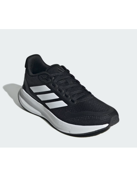 Adidas Runfalcon 5 Boys' Running Shoes - Black/White