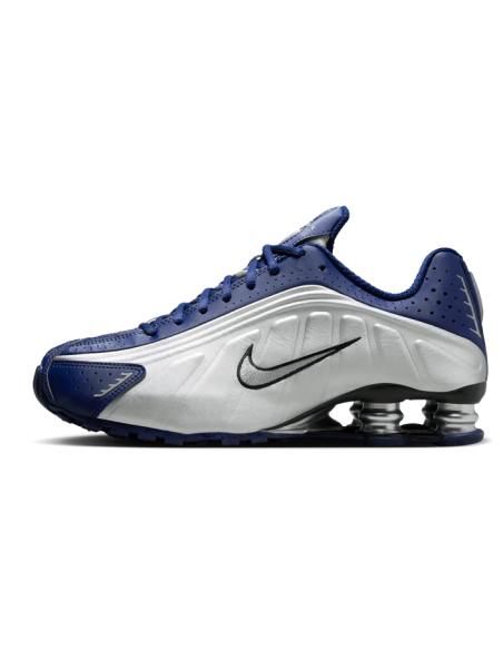 Scarpe Uomo Nike Shox R4 - Blu/Grigio