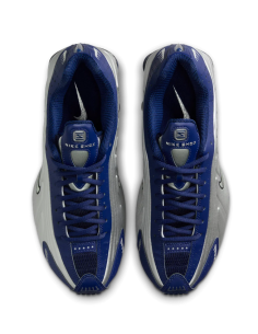 Scarpe Uomo Nike Shox R4 - Blu/Grigio 2