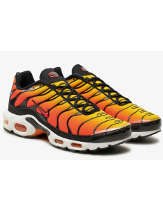 Scarpe Uomo Nike Air Max Plus - Nero/Arancio 2