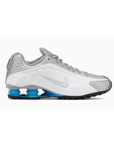 Scarpe Uomo Nike Shox R4 - Grigio 2