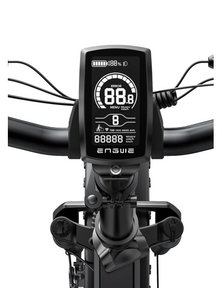Bicicletta elettrica pieghevole Engwe EP-2 Pro 250W - nero