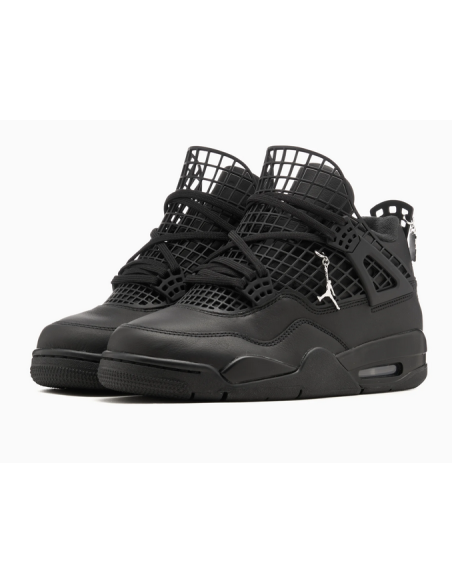Jordan Air Jordan 4 Net Herrenschuhe - Schwarz