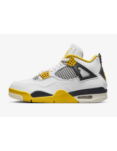 Scarpe Ragazzo Jordan Air Jordan 4 Retro - Bianco