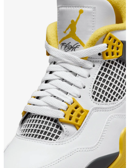 Scarpe Ragazzo Jordan Air Jordan 4 Retro - Bianco