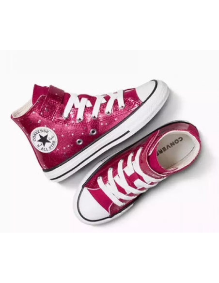 Converse Chuck Taylor All Star Glitter Easy On Mädchenschuhe - Fuchsia