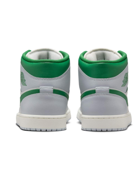 Jordan Air Jordan 1 Mid "Pine Green" Herrenschuhe - Grau/Grün