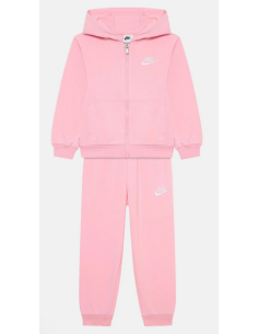 Tuta Bambina Nike Club Frech Terry - Rosa