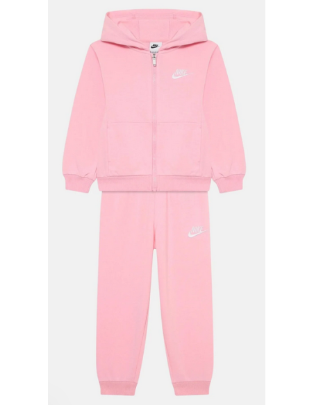 Chándal Nike Club Frech Terry para niña - Rosa