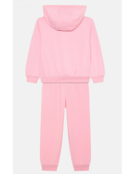 Nike Club Frech Terry Trainingsanzug für Mädchen - Pink