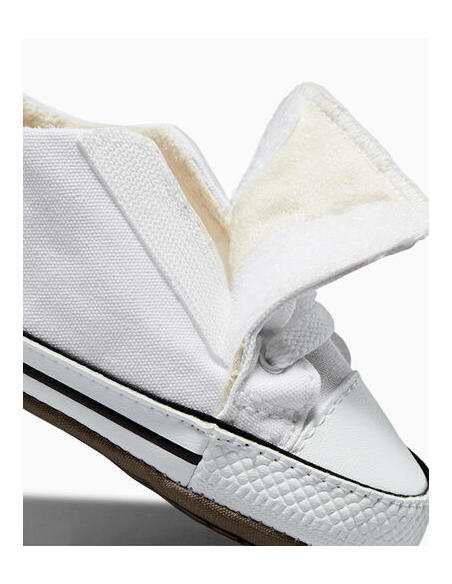 Converse Chuck Taylor All Star Baby Crib Shoes - White