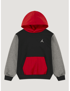 Sweat à capuche Jordan Brooklyn pour garçon – Noir