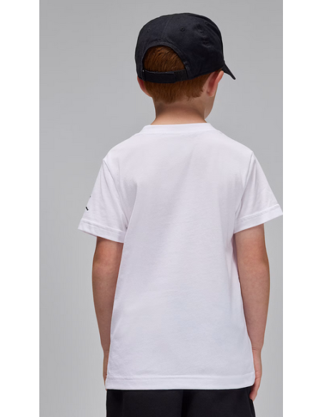 Jordan Wordmark Kinder-T-Shirt - Weiß