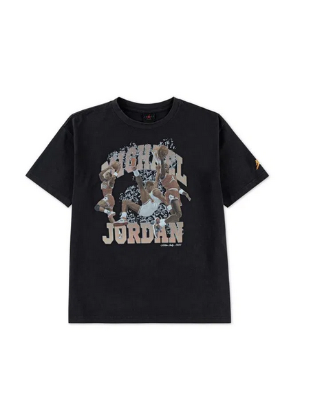 T-shirt Jordan Jumpman Flight Essentials pour garçon - Noir
