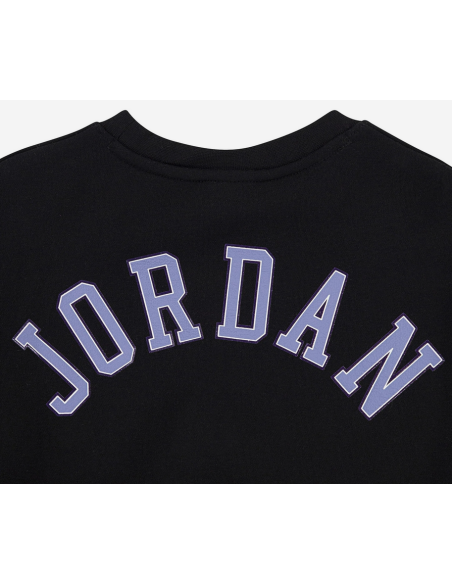 Sudadera con capucha y jeans Jordan Blue Jeans & Blind para niña (negro)