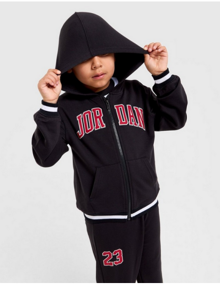 Tuta bambino Jordan Set - Nero