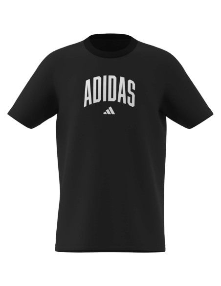 T-shirt Ragazza Adidas Collegiate Graphic Tee - Nero