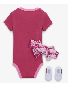 Ensemble 3 pièces Nike pour fille - Fuchsia 2