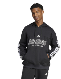 Felpa Uomo Adidas Tiro - Nero 2