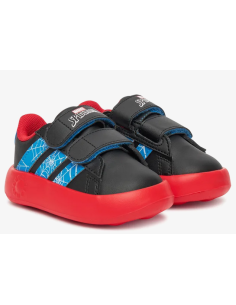 Scarpe Bambino Adidas Grand Court Spider-Man CF - Nero/Rosso 2