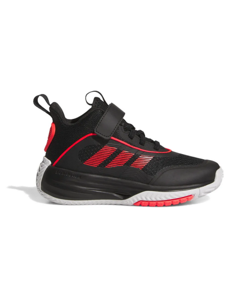Chaussures Adidas Ownthegame 3.0 K Garçon - Noir/Rouge