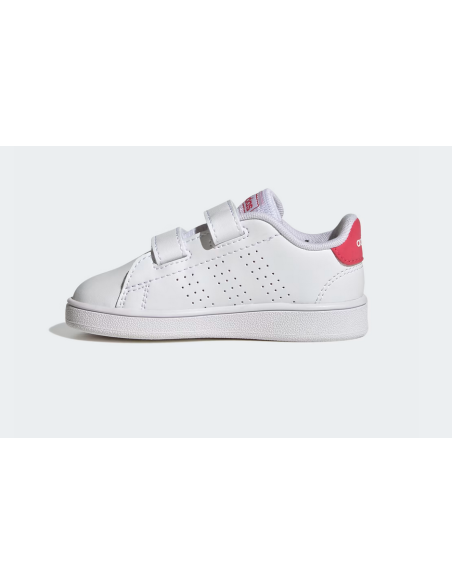 Chaussures Adidas Advantage CF I pour fille - Blanc