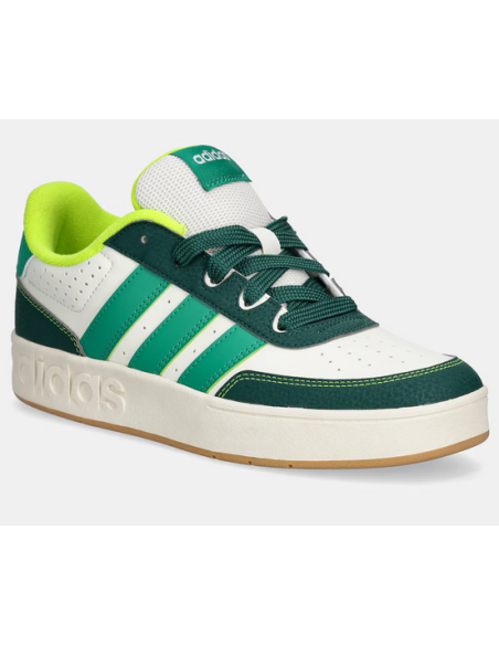Scarpe Ragazzo Adidas Breakbase j - Bianco/Verde