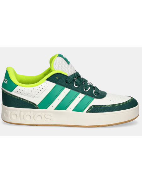 Adidas Breakbase j Jungen Schuhe - Weiß/Grün