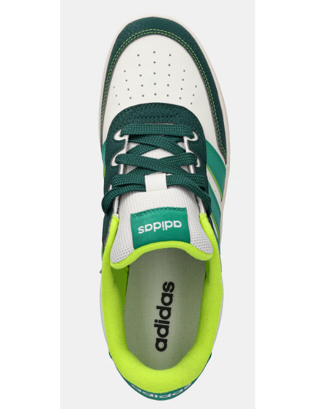 Scarpe Ragazzo Adidas Breakbase j - Bianco/Verde