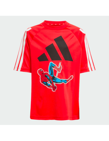 T-shirt Unisex Adidas Marvel Spider-Man - Rosso