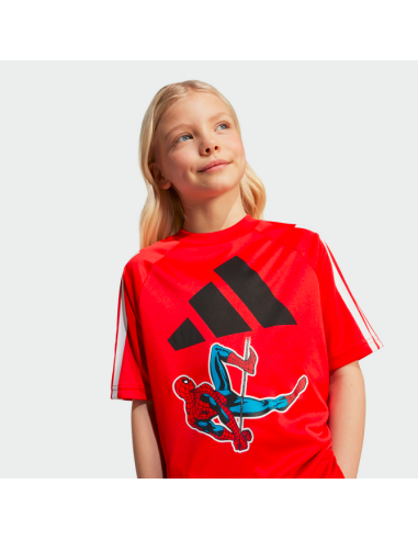 T-shirt Unisex Adidas Marvel Spider-Man - Rosso