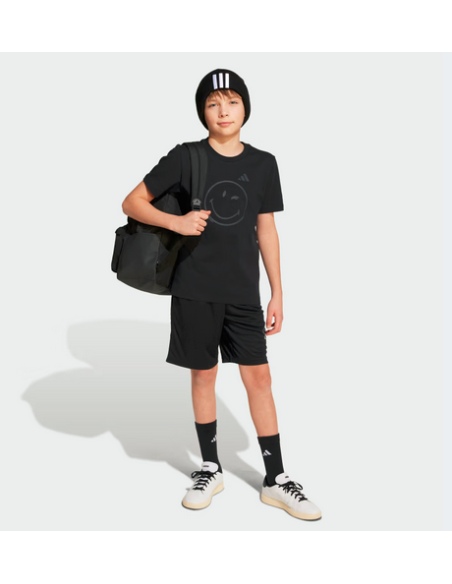 Unisex Adidas Smileyworld Graphics Tee - Black