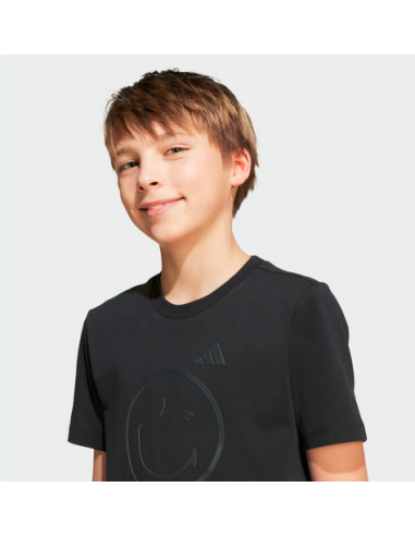 Unisex Adidas Smileyworld Graphics Tee - Schwarz