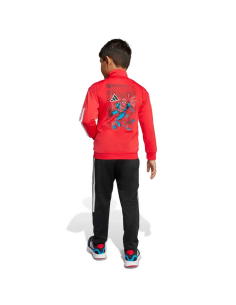 Tuta Bambino Adidas Marvel Spider-Man - Rosso/Nero 2