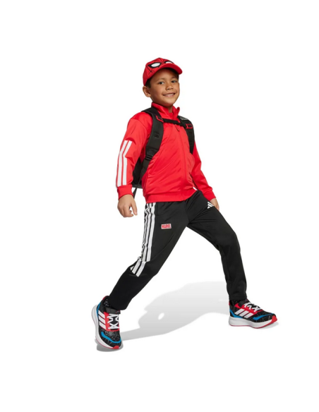 Adidas Marvel Spider-Man Kinder Trainingsanzug - Rot/Schwarz
