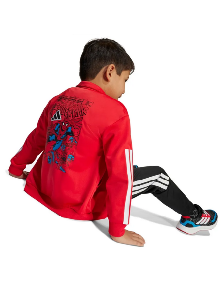 Adidas Marvel Spider-Man Kinder Trainingsanzug - Rot/Schwarz