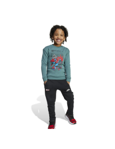 Survêtement Adidas Marvel Spider-Man pour enfant - Vert/Noir
