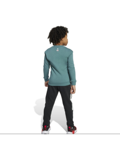 Tuta Bambino Adidas Marvel Spider-Man - Verde/Nero 2