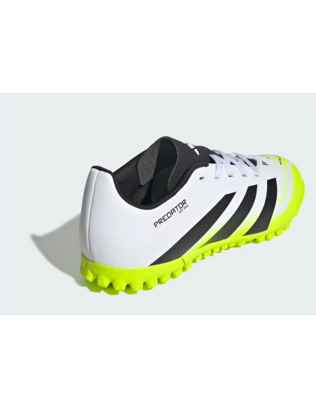 Scarpe Calcetto Bambino Adidas Predator Club- Bianco