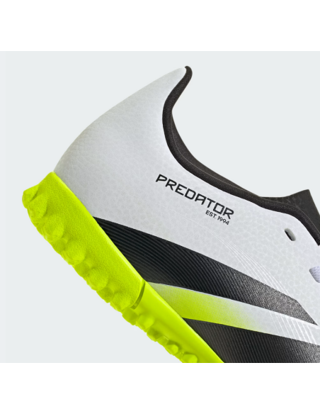 Chaussures de football Adidas Predator Club pour enfant - Blanc