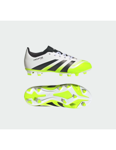 Scarpe Calcio Bambino Adidas Predator Club FG/MG - Bianco