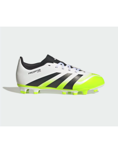 Scarpe Calcio Bambino Adidas Predator Club FG/MG - Bianco 2
