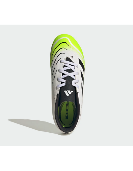 Adidas Predator Club FG/MG Kids' Soccer Cleats - White