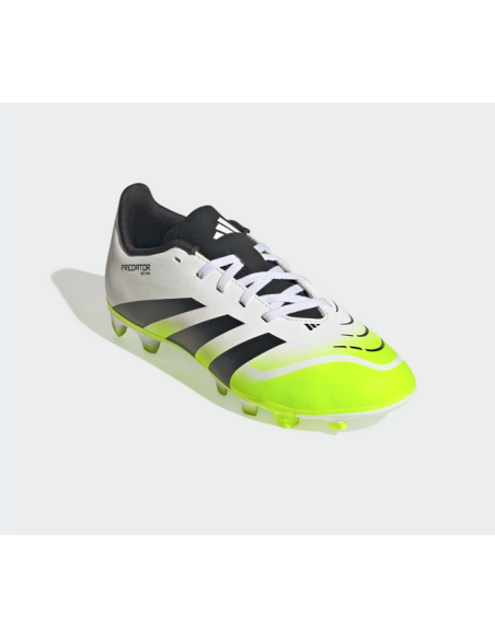 Scarpe Calcio Bambino Adidas Predator Club FG/MG - Bianco