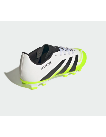 Botas de fútbol Adidas Predator Club FG/MG para niños - Blanco