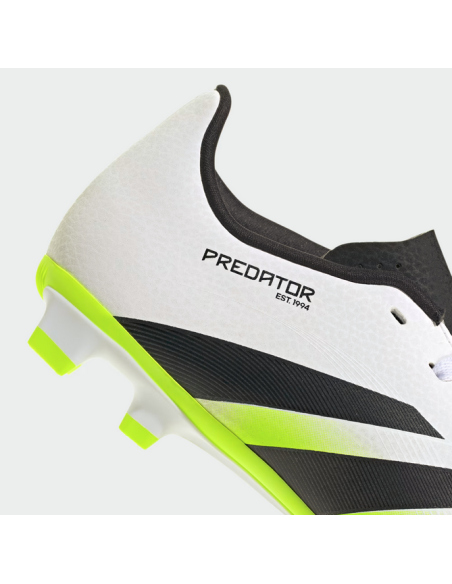 Scarpe Calcio Bambino Adidas Predator Club FG/MG - Bianco