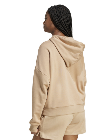 Adidas Essentials Big Logo French Terry Damen Sweatshirt - Beige